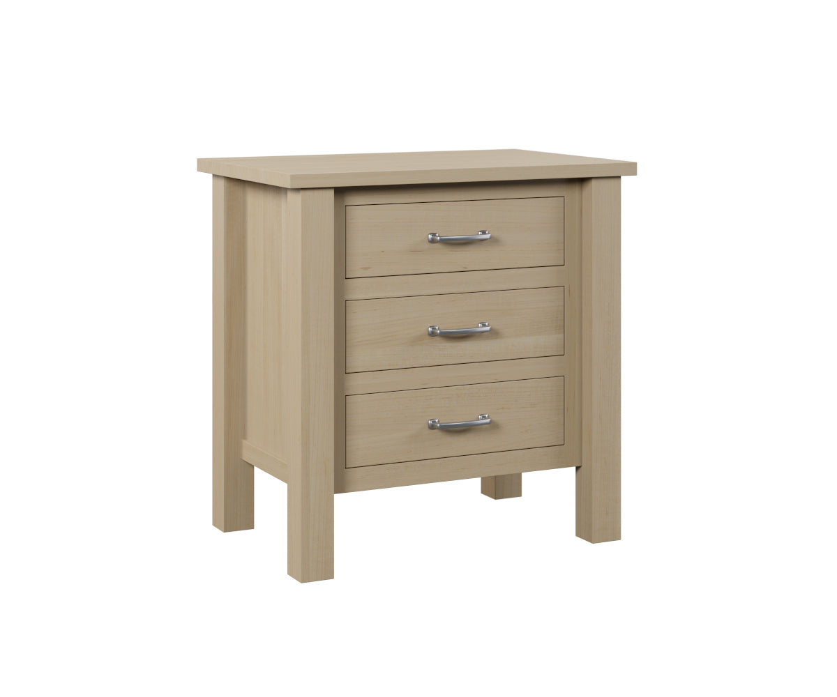 Lindholt Three Drawer Nightstand