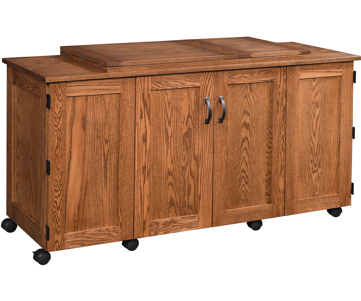 Double Top Sewing Cabinet