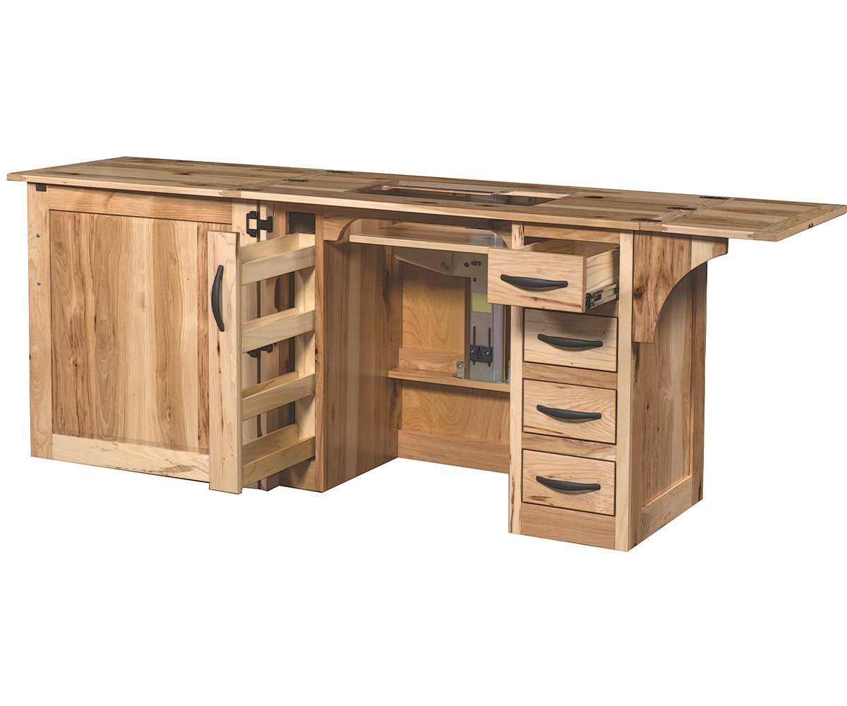Mission Sewing Cabinet