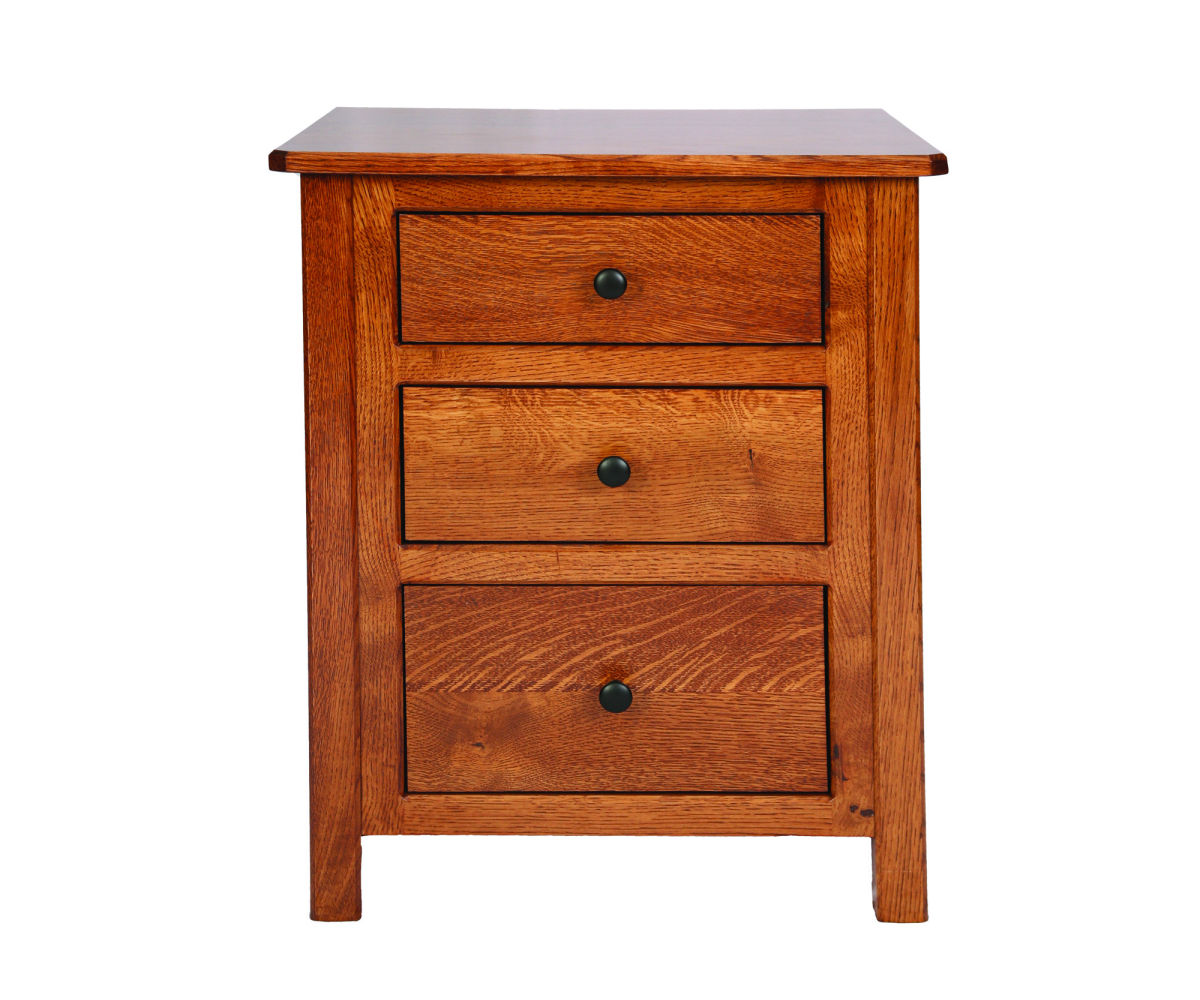 Cornwell Three Drawer Nightstand