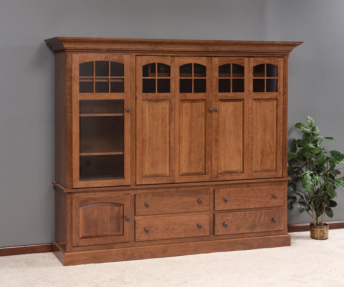 Deluxe TV Cabinet with 1 Stereo Side