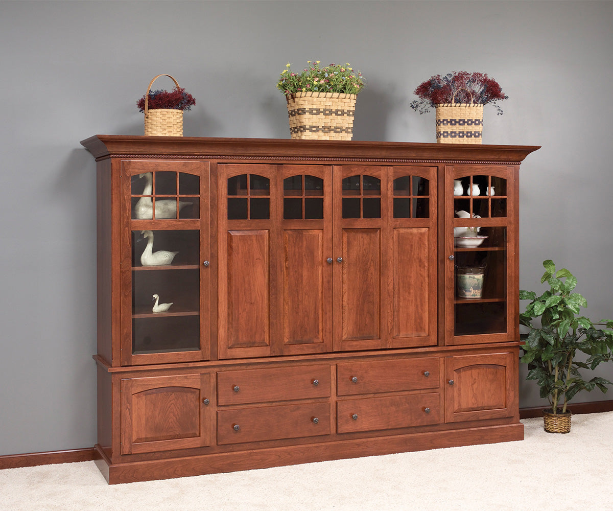Deluxe TV Cabinet With 2 Stereo Sides