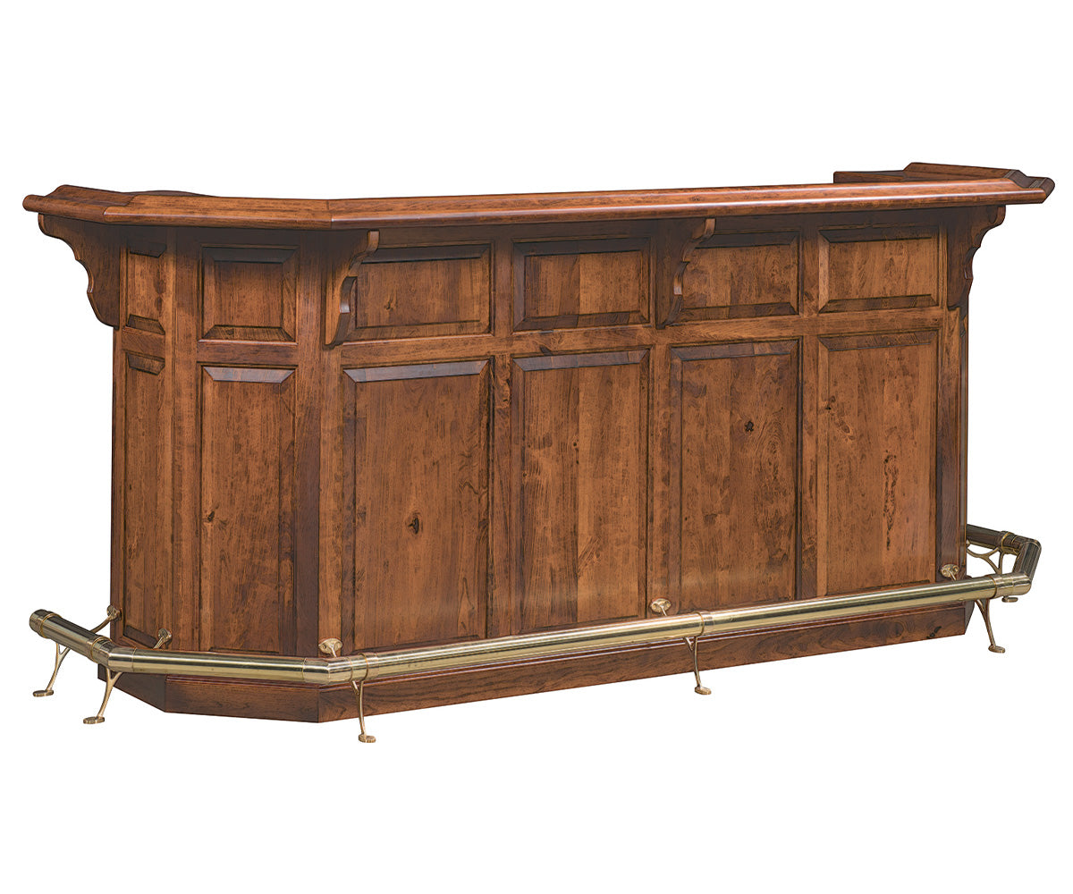 100" Canted Raised Panel Bar