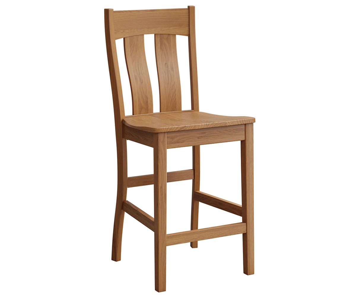 Anover 24" Stationary Bar Chair