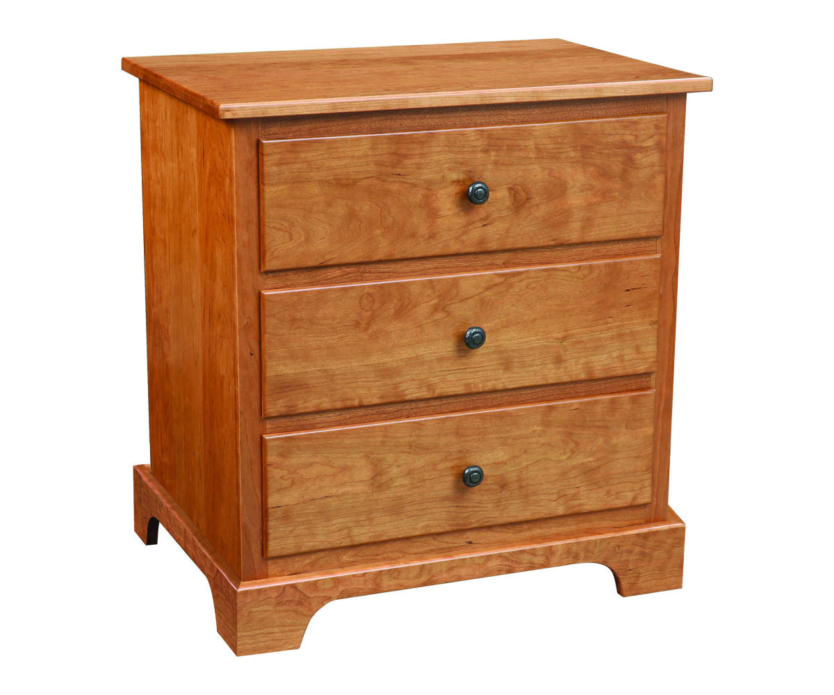 Manchester Three Drawer Nightstand