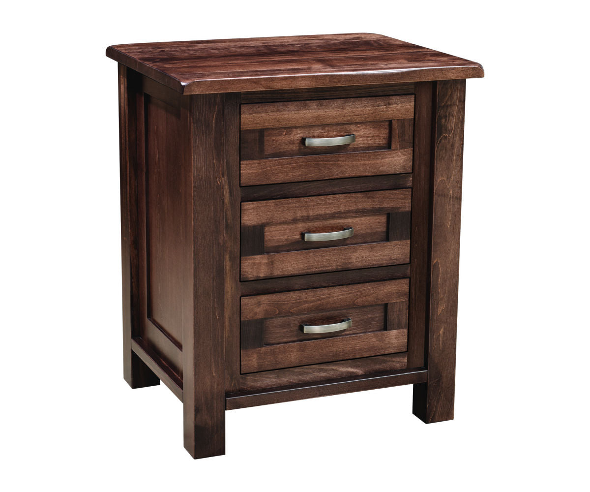 Empire Three Drawer Nightstand
