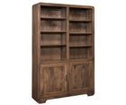 Europa Bookcase With Doors - 48"W