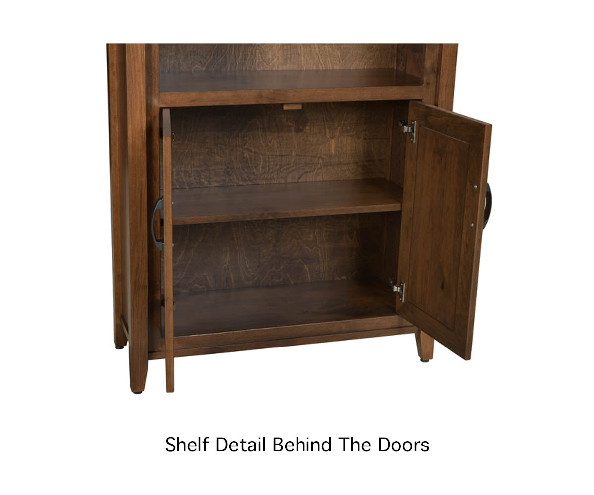 Ventura Bookcase With Doors