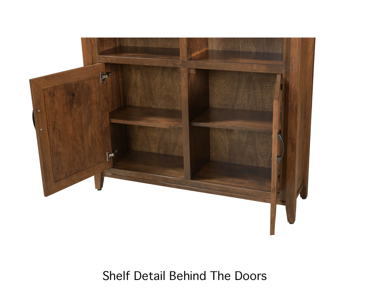 Ventura Bookcase With Doors