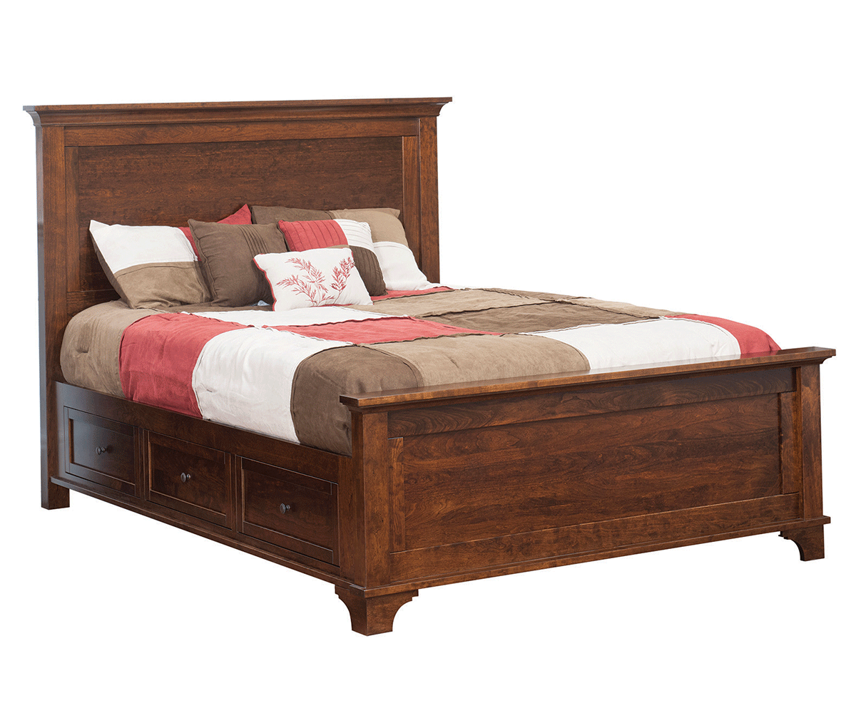 Arlington Panel Bed