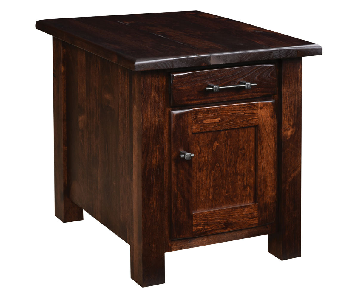 Barn Floor End Table