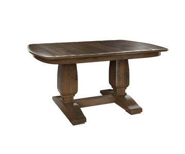 Basset Double Pedestal Table