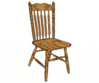Bent Cattail Chair