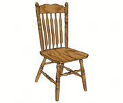 Bent Cattail Chair
