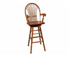 Bow Sheaf 30" Swivel Bar Stool