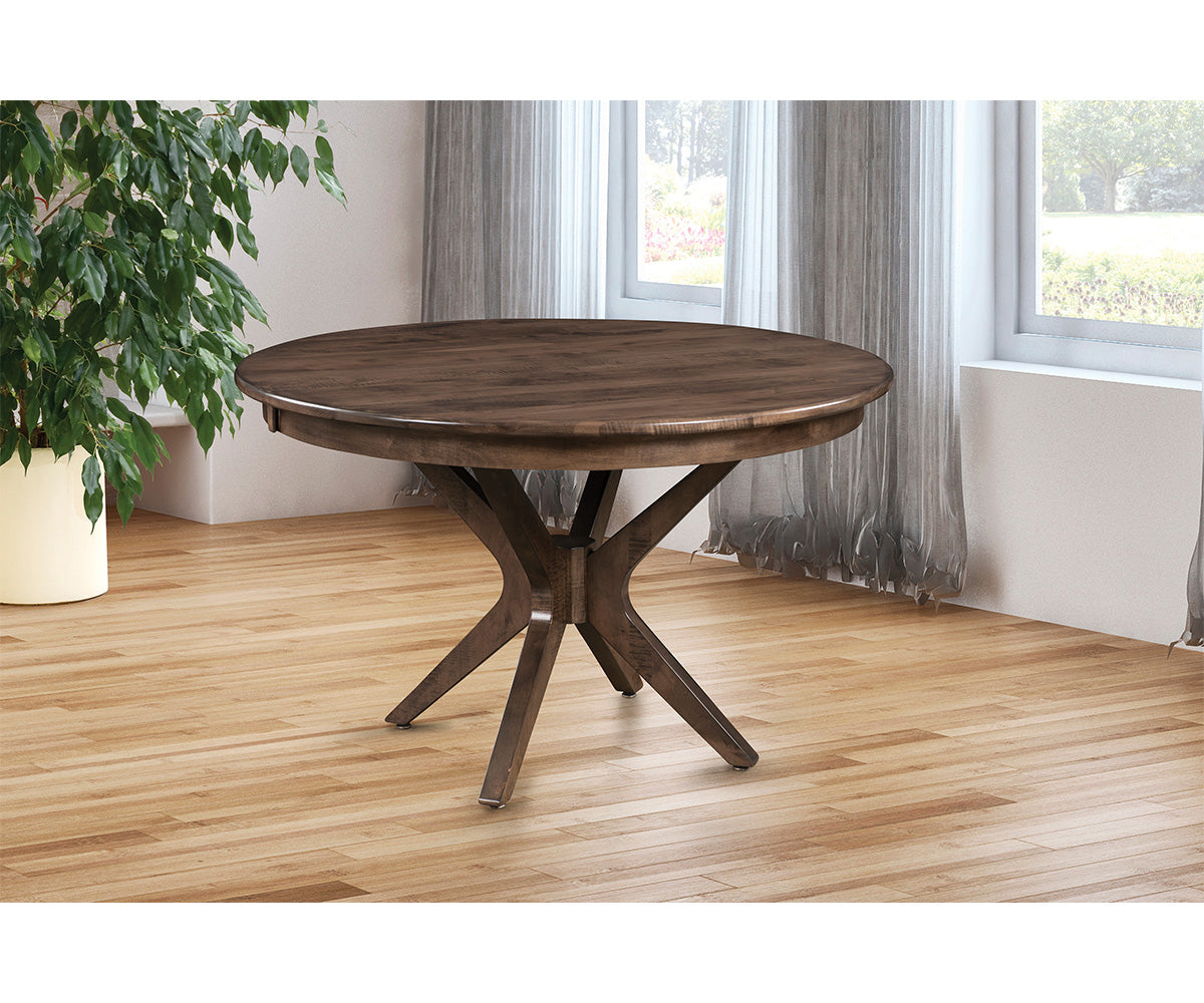 Hermie's Burdock Single Pedestal Table - View 2