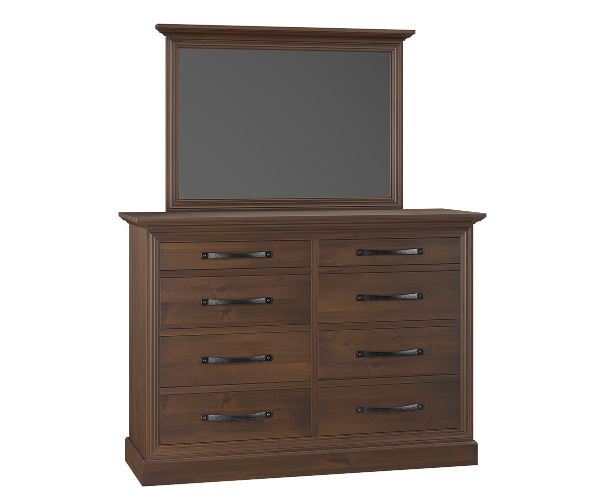 Millcraft Cades Cove 66'' High Dresser - Amish Handcrafted Solid Wood