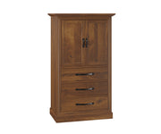 Millcraft Cades Cove Armoire - Amish Handcrafted Solid Wood