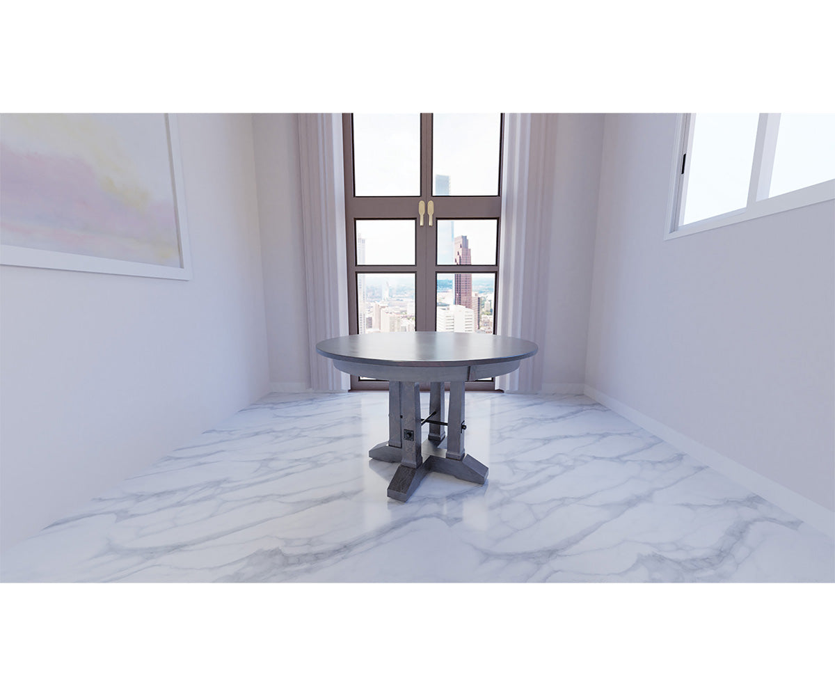 Hermie's Carla Elizabeth Single Pedestal Table - View 2