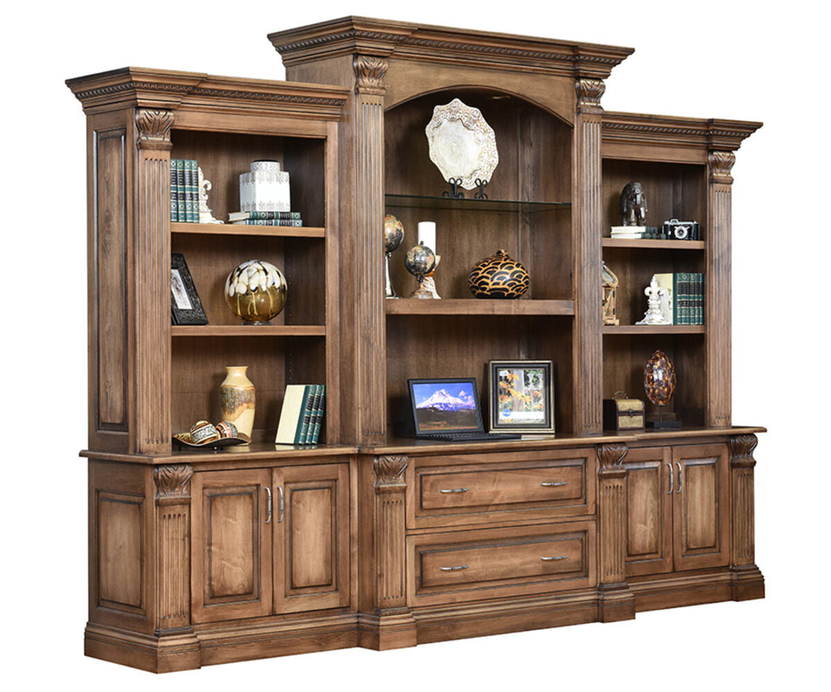 Montereau 131" Base & 3 Piece Hutch