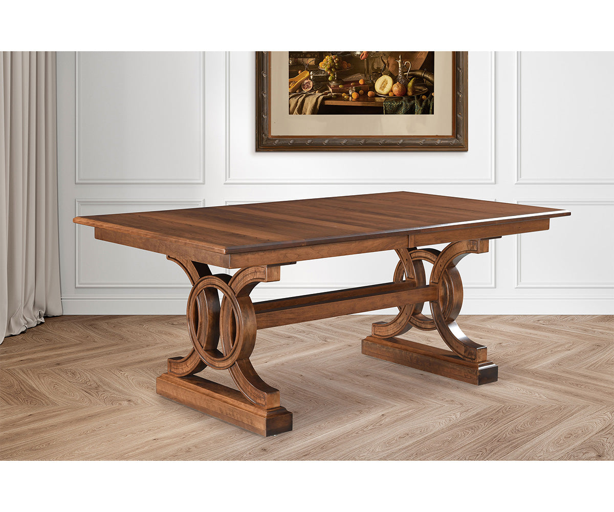 Hermie's Delta Double Pedestal Table - View 2