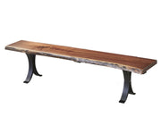Live Edge Bench