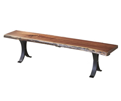 Live Edge Bench