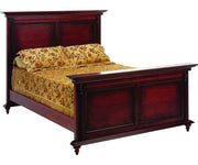 Millcraft Fur Elise Panel Bed - Amish Handcrafted Solid Wood