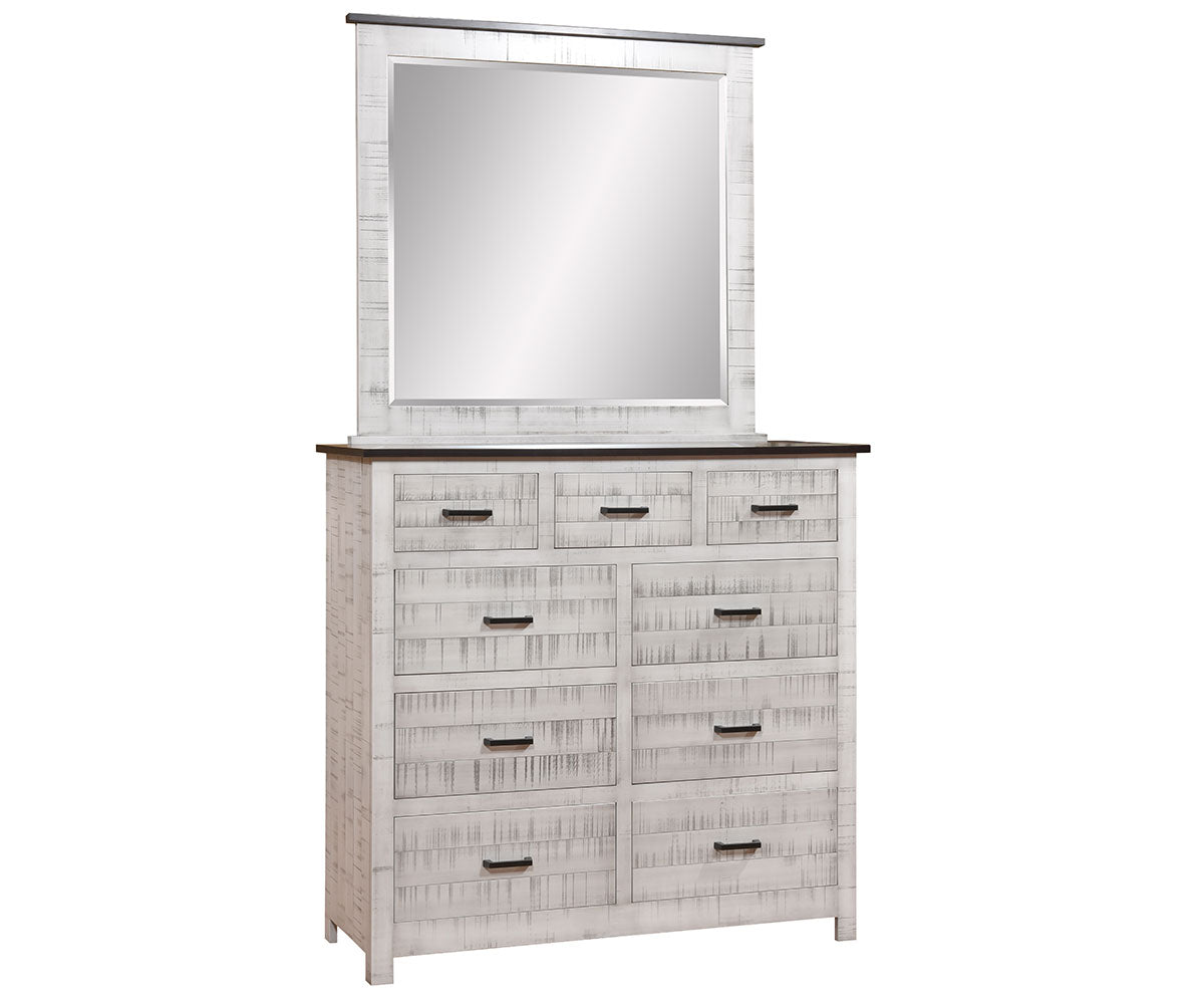 Farmhouse Dresser with Mirror