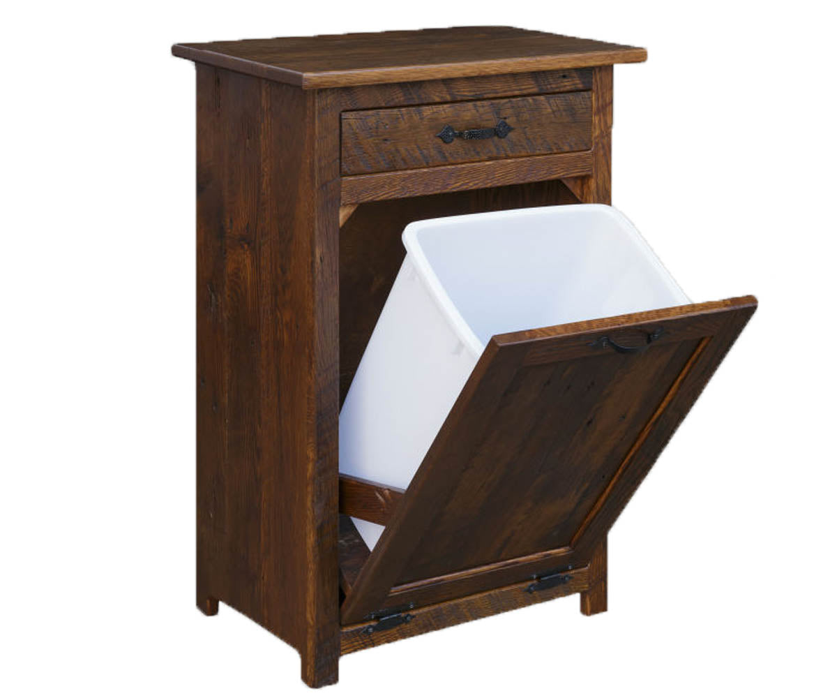 Trash Bin With Drawer