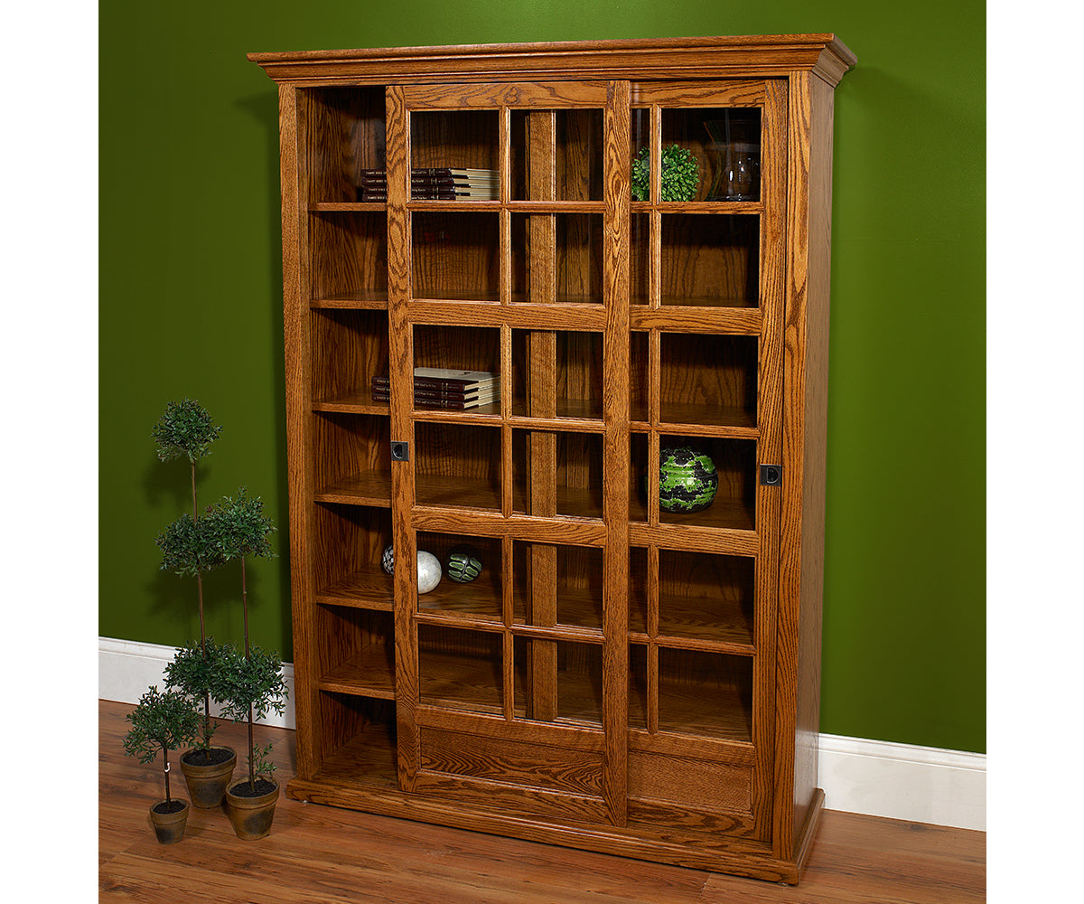 Sliding Door Bookcase