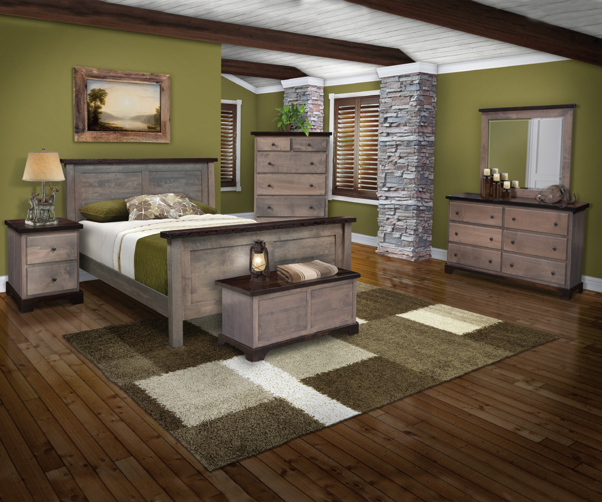 Manchester Two Drawer Nightstand