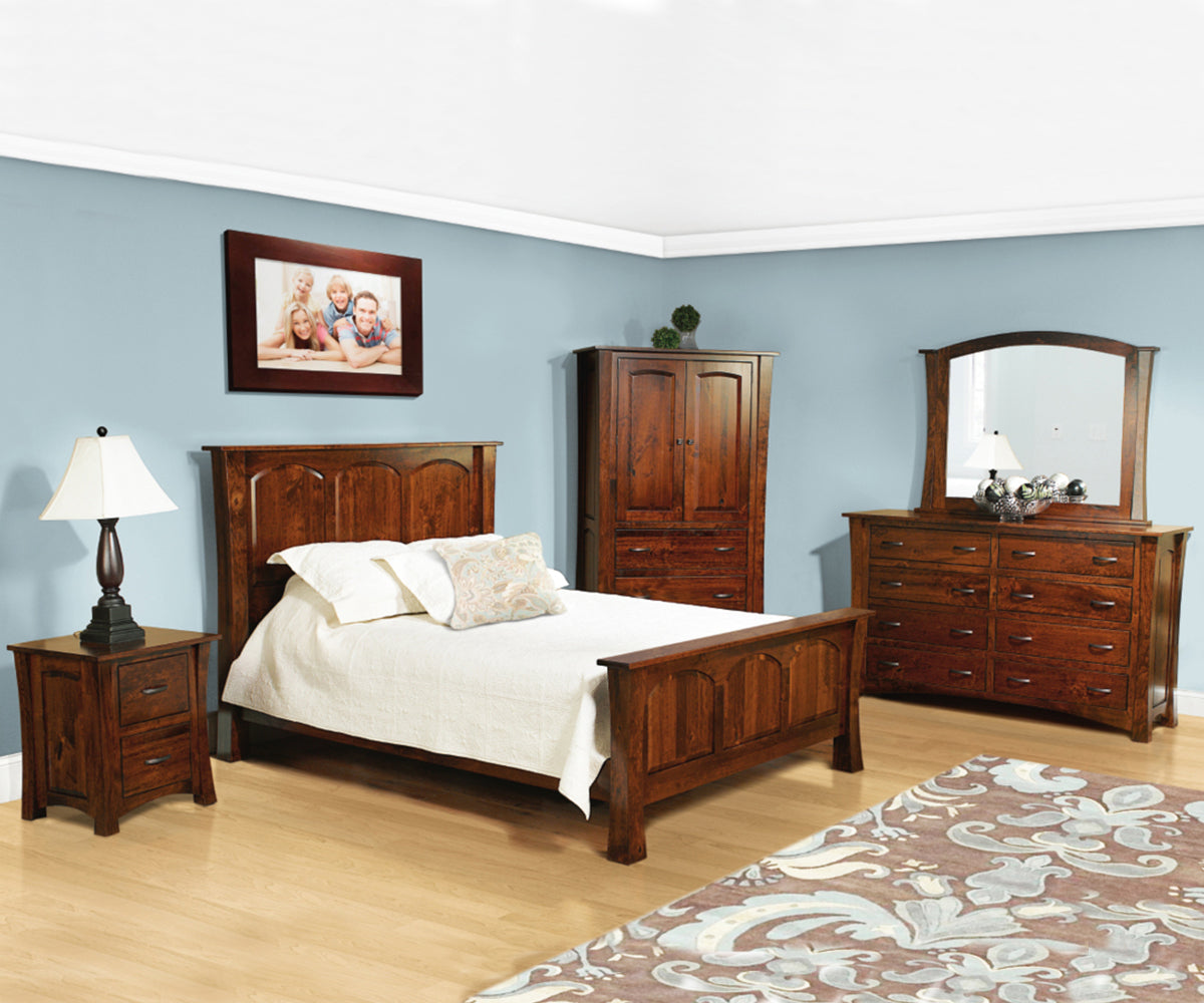 Woodbury Two Drawer Nightstand