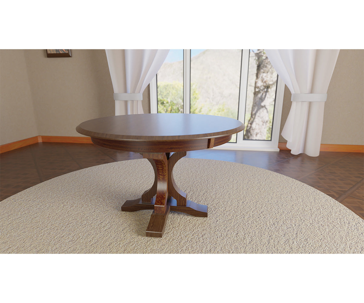 Hermie's Gatlin Single Pedestal Table - View 2