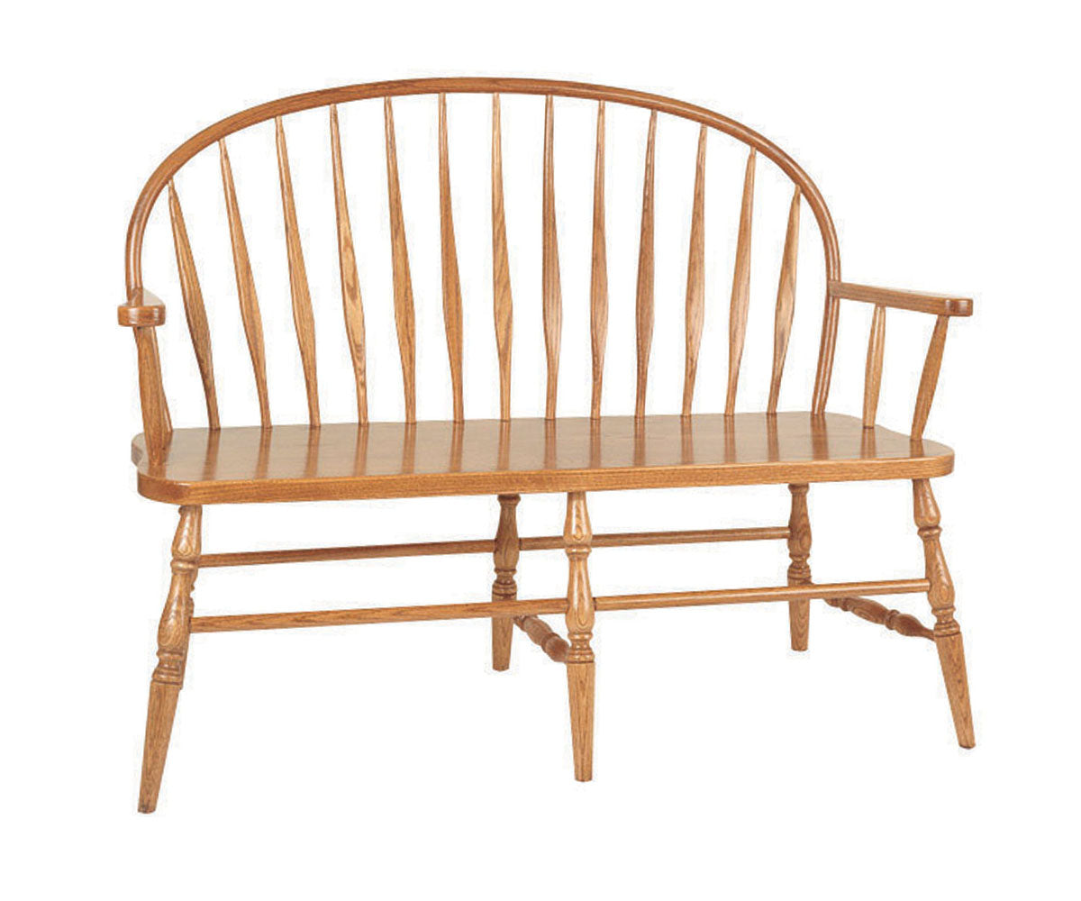 Low Bent Bench