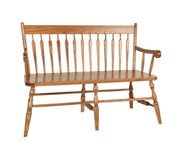 Straight Back Bench