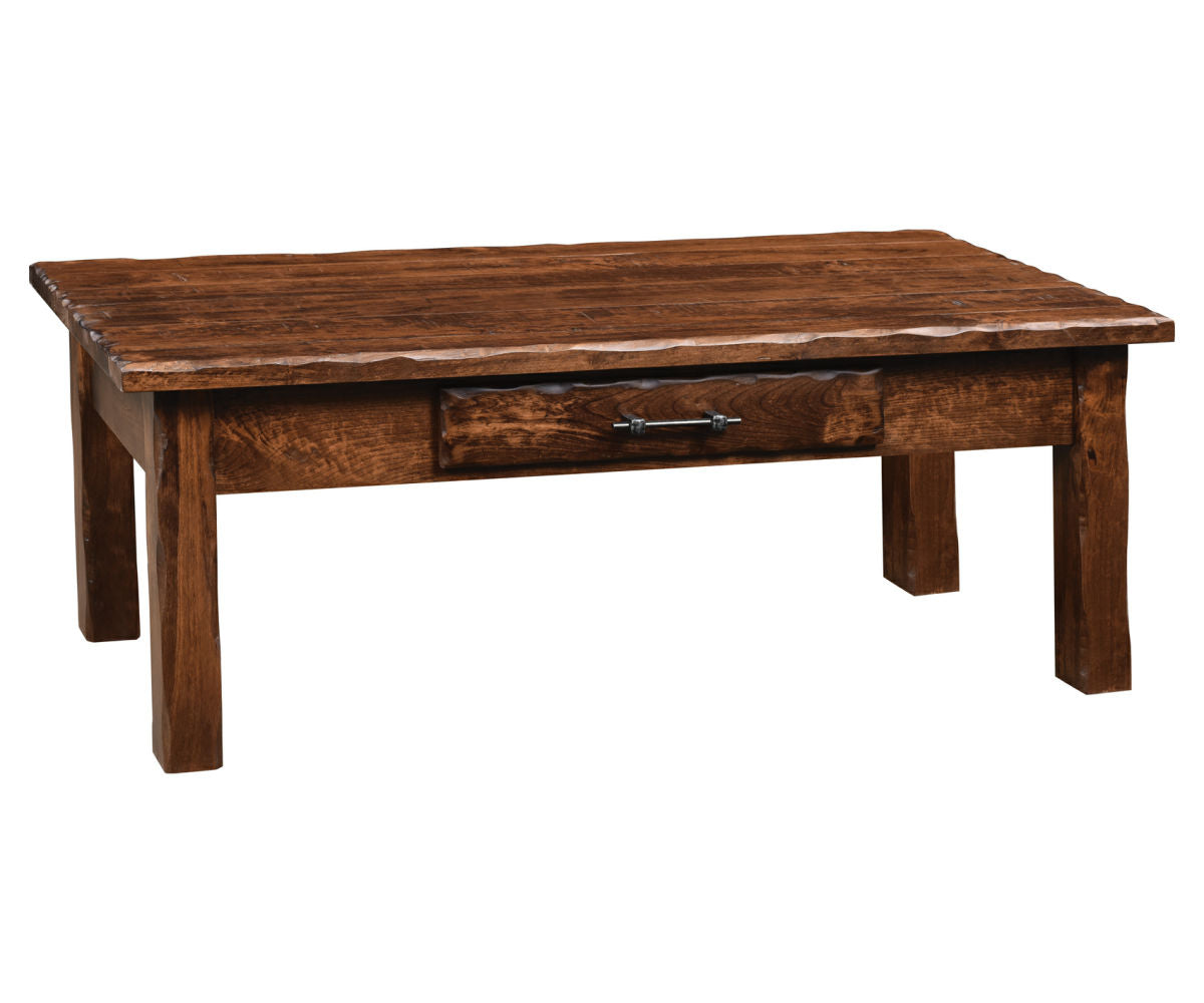 Hand Hewn Coffee Table