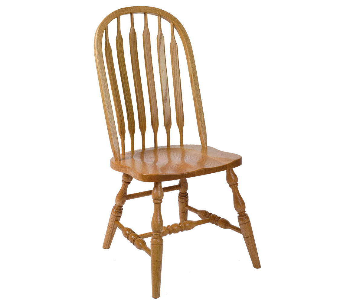 Hermie's Bent Paddle Deluxe Chair - Amish Handcrafted Solid Wood