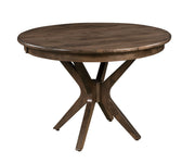 Hermie's Burdock Single Pedestal Table - Amish Handcrafted Solid Wood