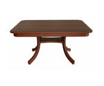 Hermie's Carlisle Double Pedestal Table - Amish Handcrafted Solid Wood