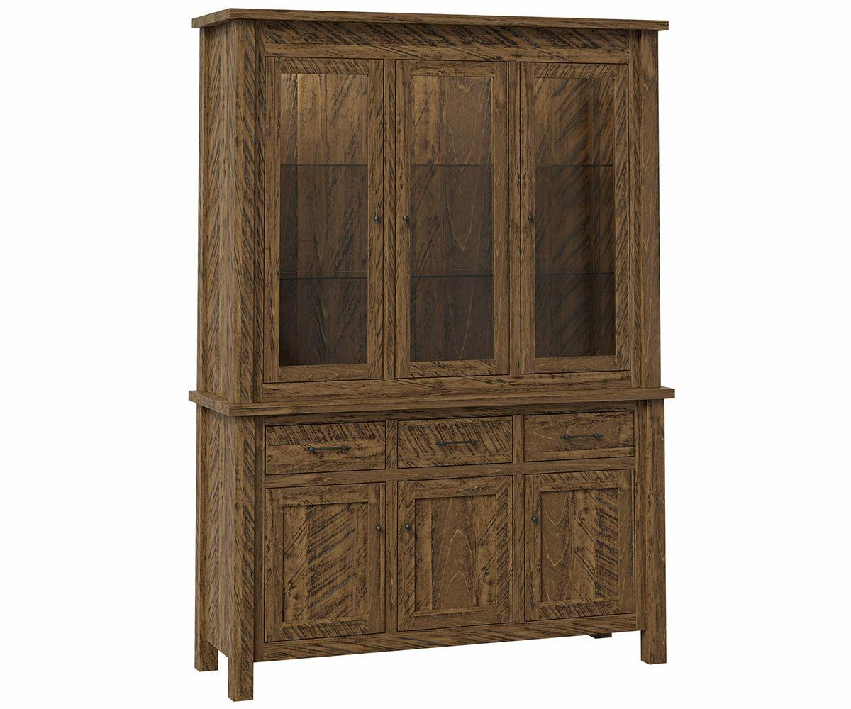 Hermie's Dawson Creek Hutch - Amish Handcrafted Solid Wood