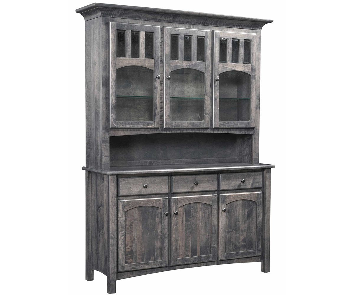 Hermie's Delcrest Hutch - Amish Handcrafted Solid Wood