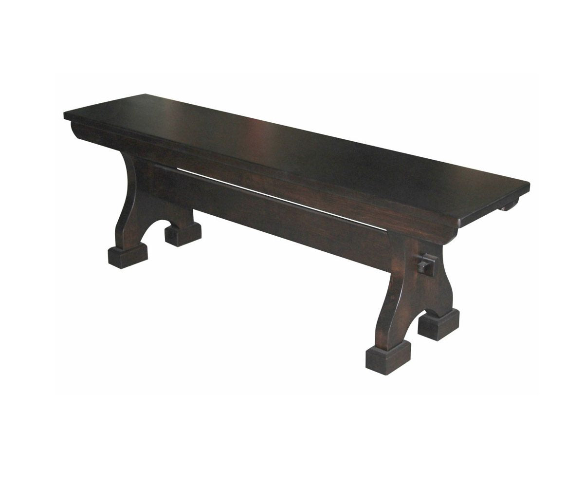 Hermie's Farmers Bench - Amish Handcrafted Solid Wood