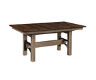 Frontier Double Pedestal Table