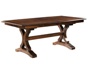 Hermie's Gatlin Double Pedestal Table - Amish Handcrafted Solid Wood