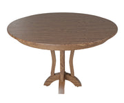 Hermie's Bridgeport Single Pedestal Table - Amish Handcrafted Solid Wood