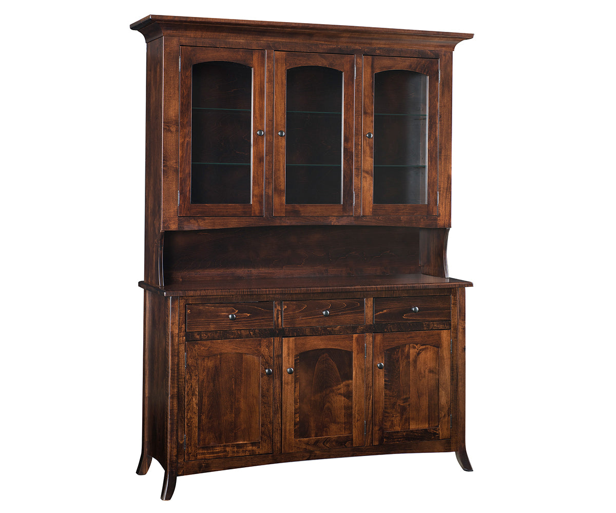 Hermie's Fenton Hutch - Amish Handcrafted Solid Wood