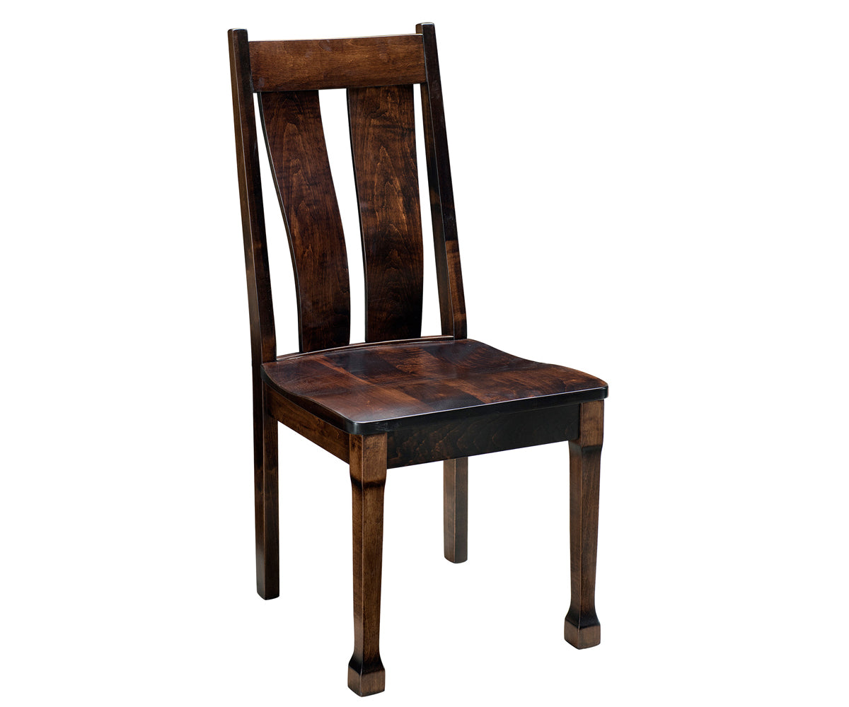 Hermie's C.E. Plain Chair - Amish Handcrafted Solid Wood