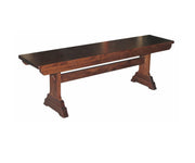 Hermie's Hoover Bench - Amish Handcrafted Solid Wood