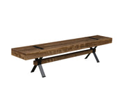 Hermie's Hudson Falls Bench - Amish Handcrafted Solid Wood